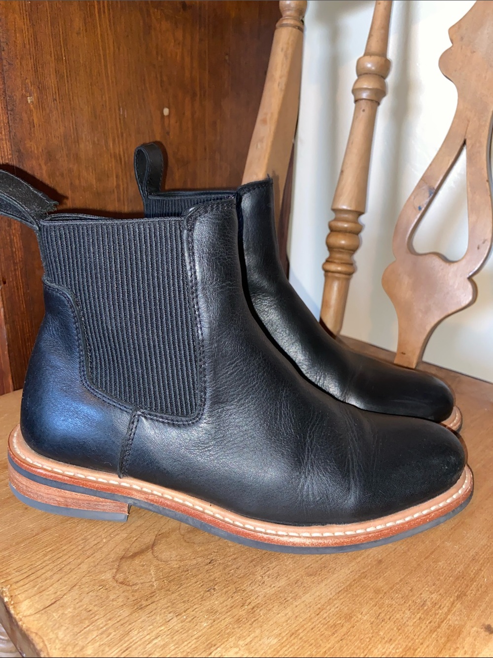 Nisolo Carmen Chelsea Boot 2.0 Black Size 6.5